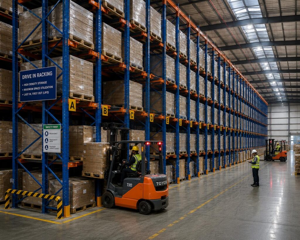 drive-in-pallet-racking-system